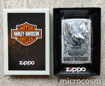 画像: ZIPPO HDP-07ハーレーダビッドソンビッグメタル