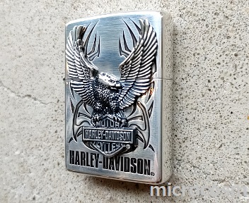 画像: ZIPPO HDP-07ハーレーダビッドソンビッグメタル