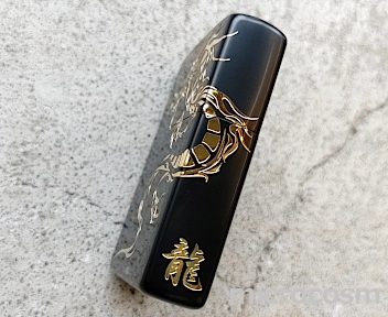画像: ZIPPO 2BKG-DRAGON