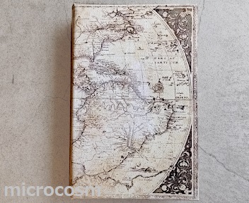画像: ブックストレージボックス/antique map BE