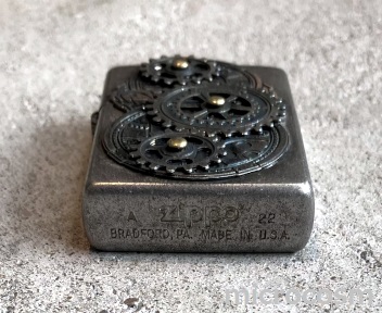 画像: ZIPPO ZG-CBギアメタルクロム