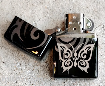 画像: ZIPPO レーザーバタフライ