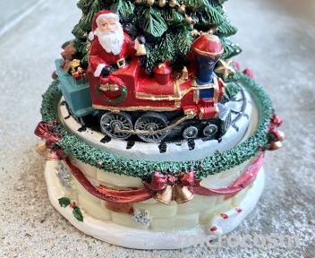 画像: DULTONオルゴール SANTA EXPRESS TREE