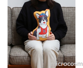 画像: The Enjoy C&D Clubクッション/DOG-OR