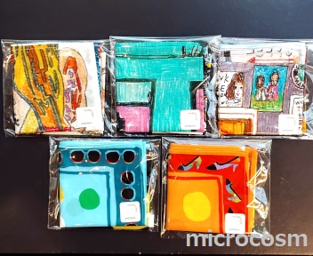 画像: MFアーティストハンカチ6/イヤリングをした女性